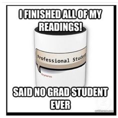 Wait... but I actually finish my readings. There are people who don't do the readings?!